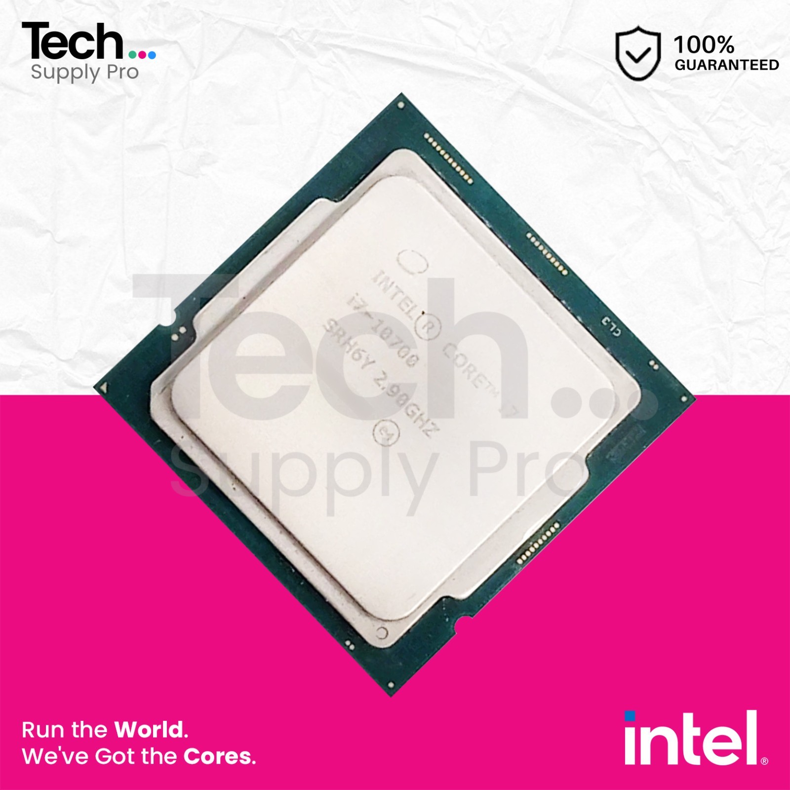 SRH6Y Intel Core i7-10700 8-Core 2.90GHz 16MB 65W 8GT/s FCLGA1200 Processor