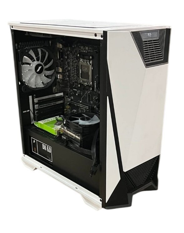 MXZ Gaming PC B650 Computer Case With Accessories And Box