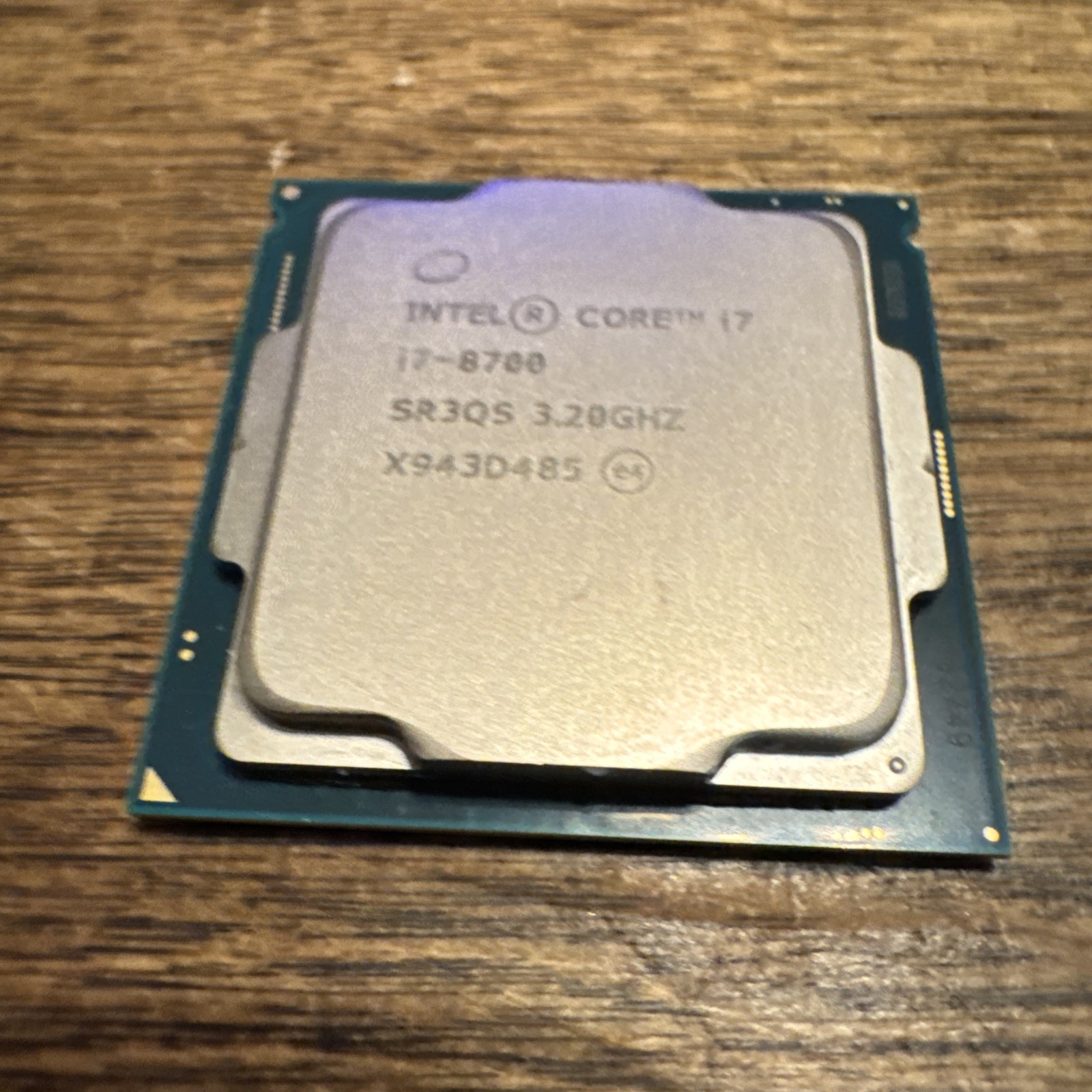 Intel Core i7-8700 Processor (3.2 GHz, 6 Cores) – SR3QS