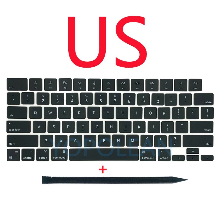 New US Keys Keycaps For Macbook Pro Retina M1 14″ Pro Max 16″ A2442 A2485 2021