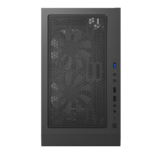 Montech X3 MESH BLACK windowed side panel tempered glass ATX Tower Case
