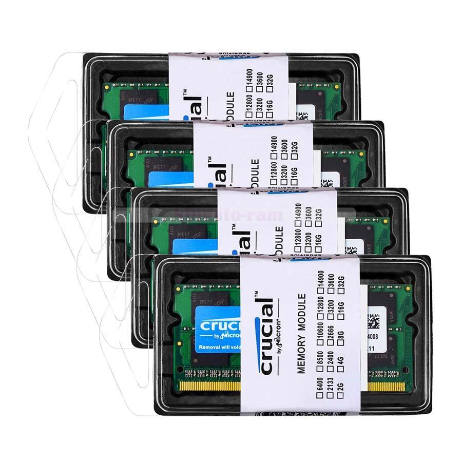 Crucial 8GB 16GB 32GB DDR3L/DDR3 1600 MHz 1866 MHz SO-DIMM Laptop Memory 204-PIN