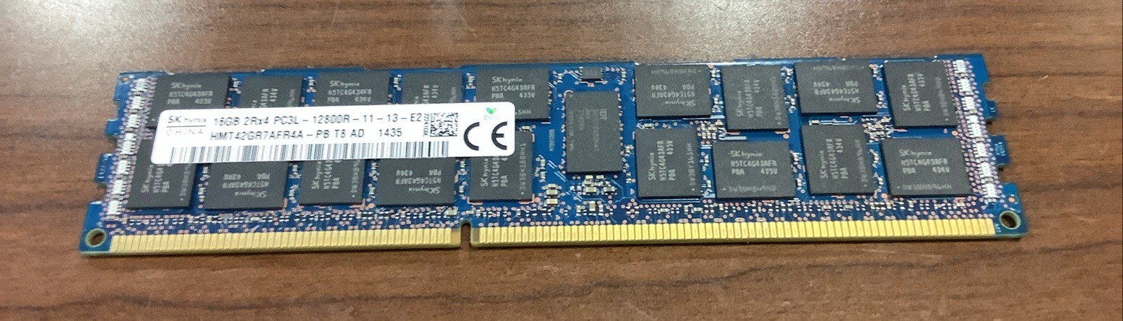SK Hynix 16GB DDR3L 1600 PC3L‑12800R ECC RDIMM 2Rx4 RAM HMT42GR7AFR4A‑PB UNTEST