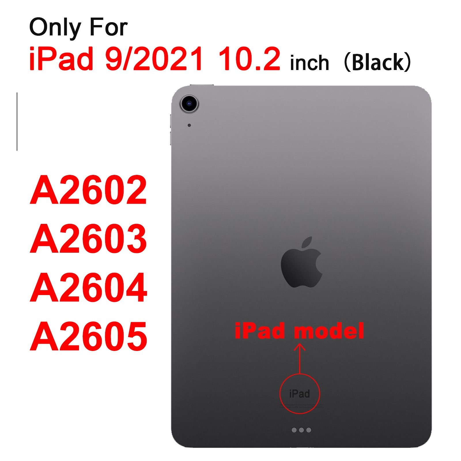 Premium-Quality for iPad 9th Screen Replacement Digitizer Touch Glass for 2021