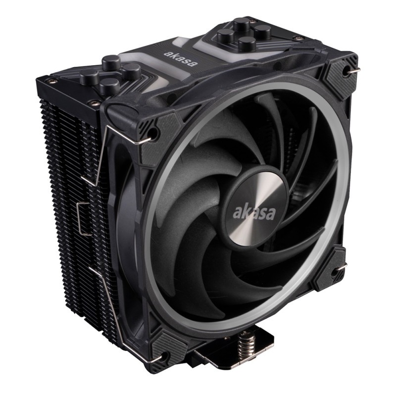 Akasa Soho H4 Plus Air Cooler 12cm Black RGB 120mm AK-CC4022HP01