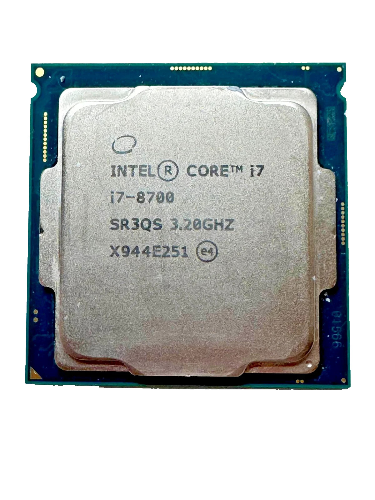 Intel Core i7-8700 3.20GHz 6 Core SR3QS 12 Thread LGA 1151