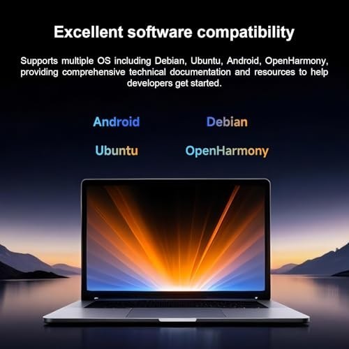 High-Performance 8-Core Single Board Computer, 4GB/6GB/8GB/12GB RAM, WiFi 6, Blu