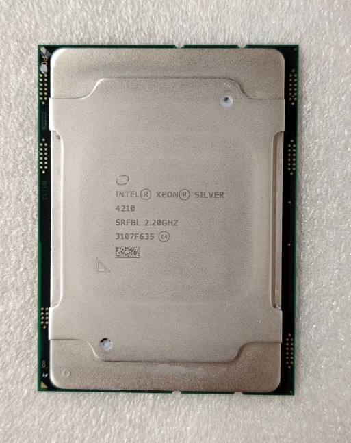 Intel Xeon Silver 4210 SRFBL 2.20GHz 10-Core 13.75MB LGA3647 CPU Processor
