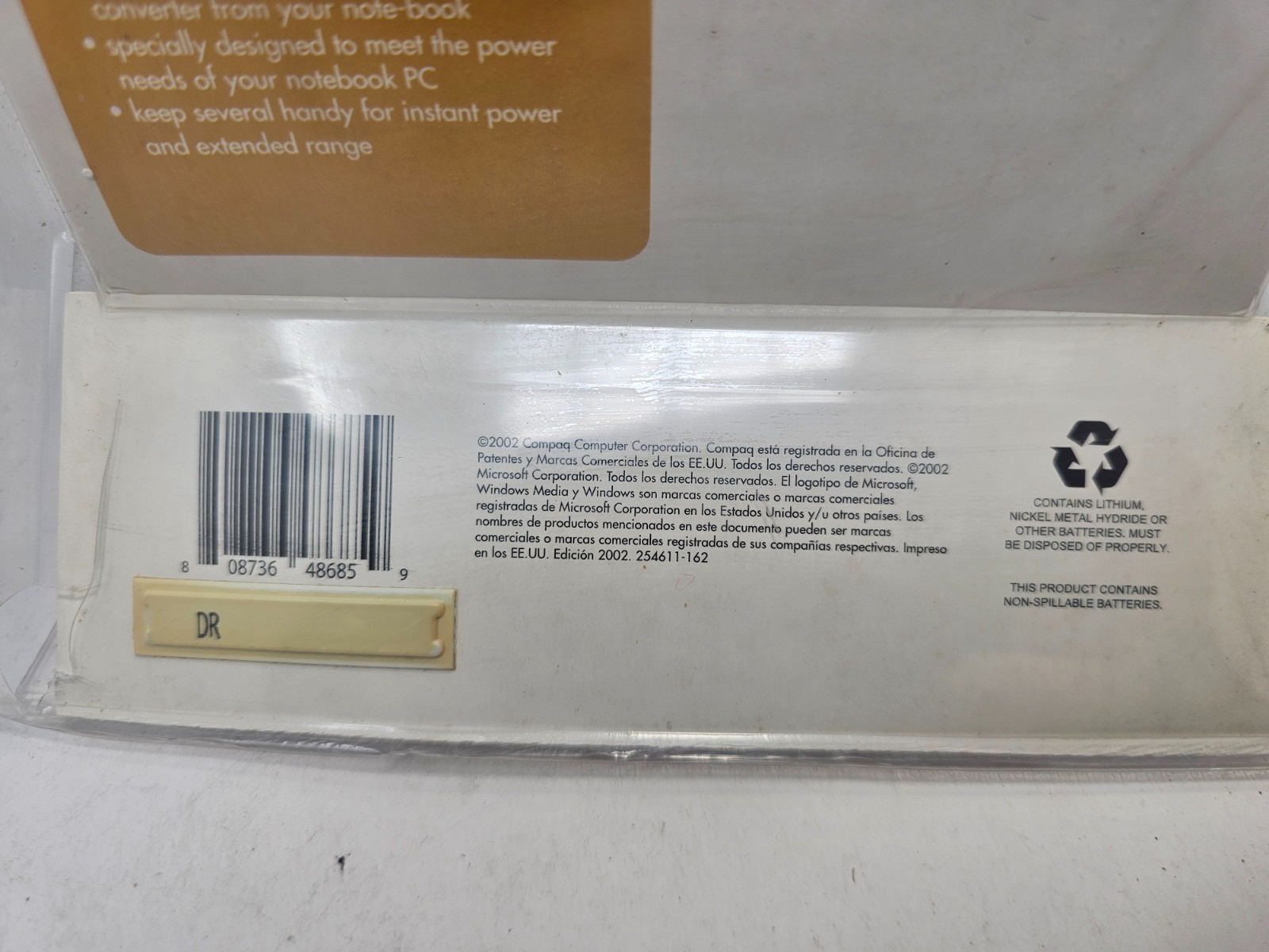 HP Pavilion 4000 5000 Compaq Presario 2100 2500 Laptop Battery New Sealed NIB