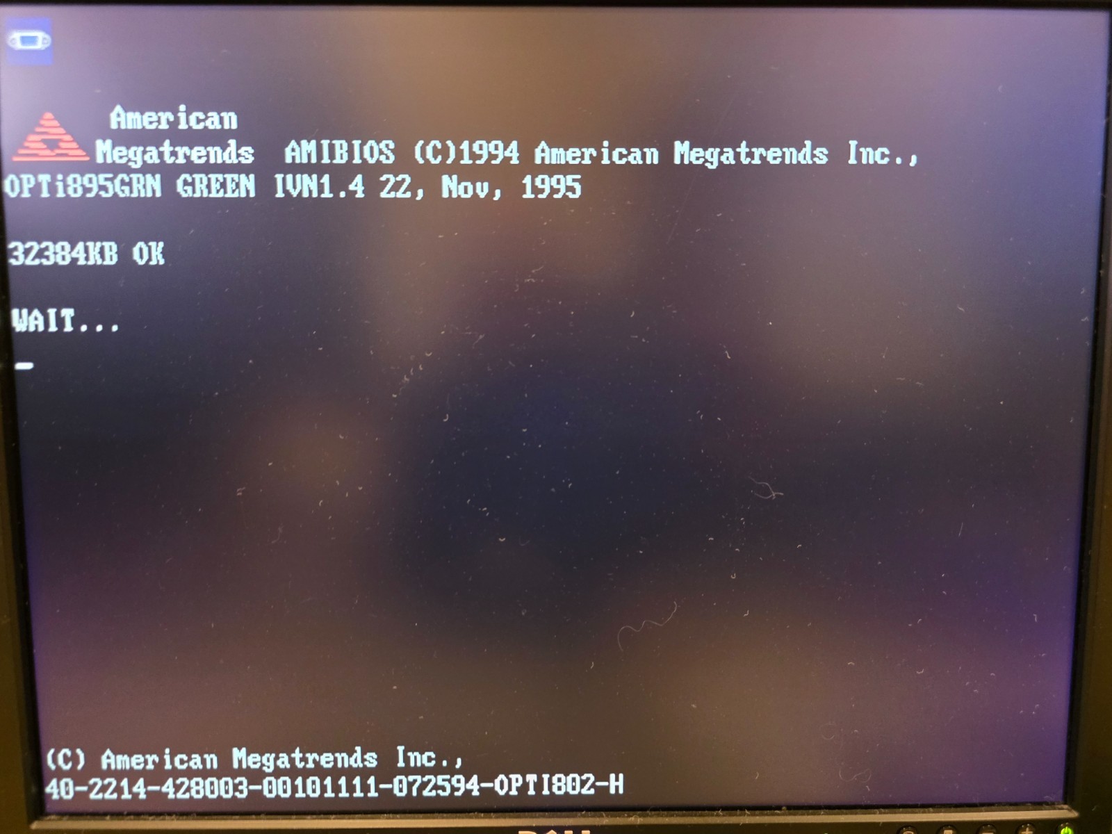 QDI V4P895GRN/SMT v1.0 486 Socket 3 Baby AT Motherboard w/256K Cache