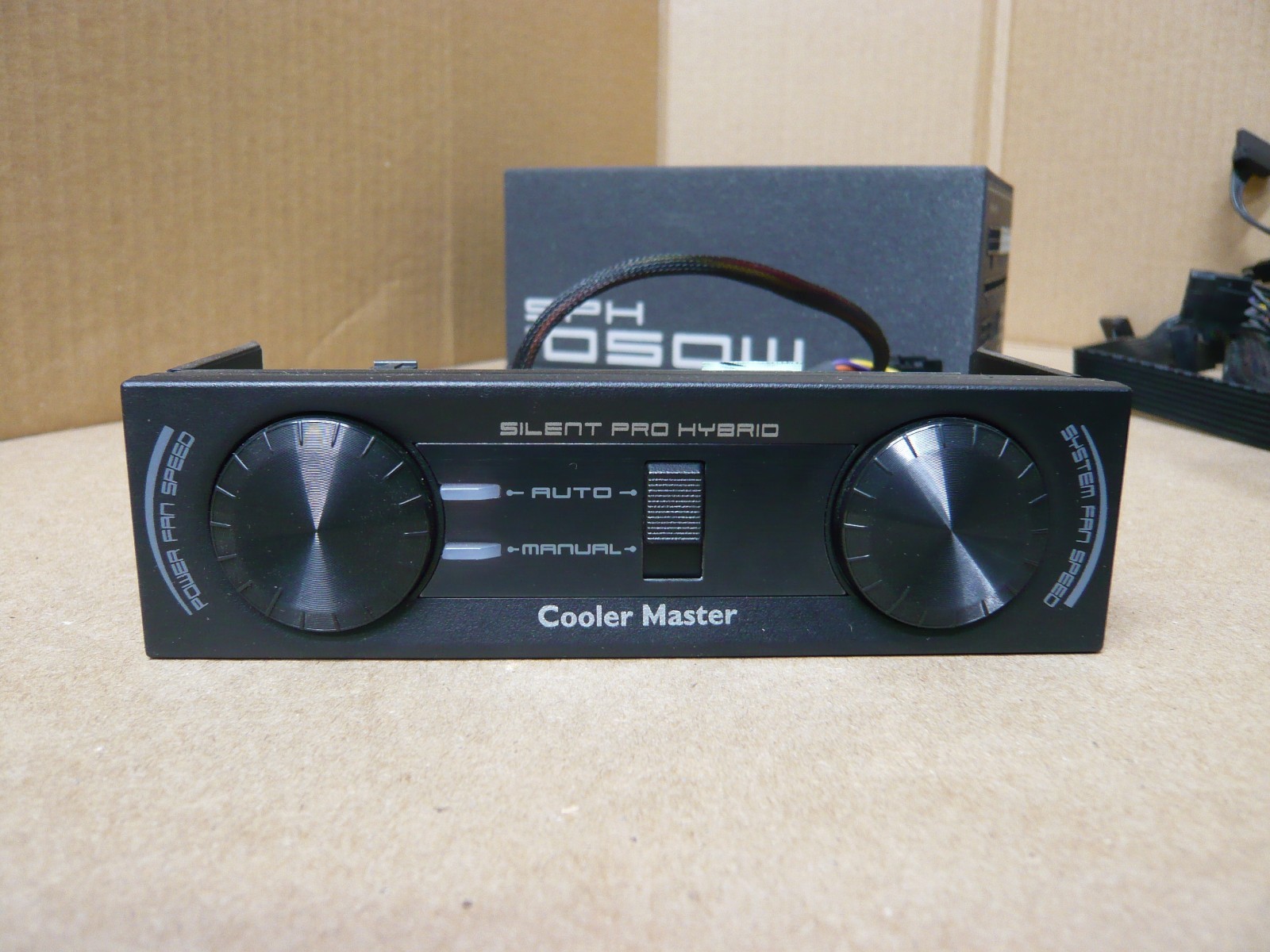 Cooler Master 80 Plus Gold Silent Pro Hybrid 1050W Power Supply + Control Panel