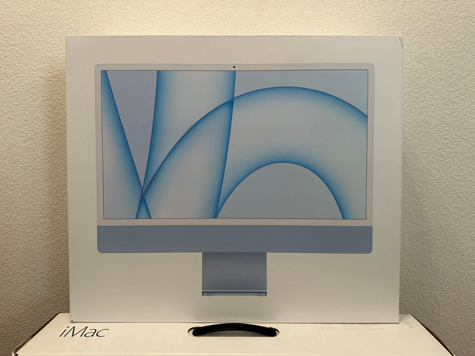 Apple iMac 24″ Blue M1 2021 A2439 MJV93LL/A – Empty Retail Box Only!