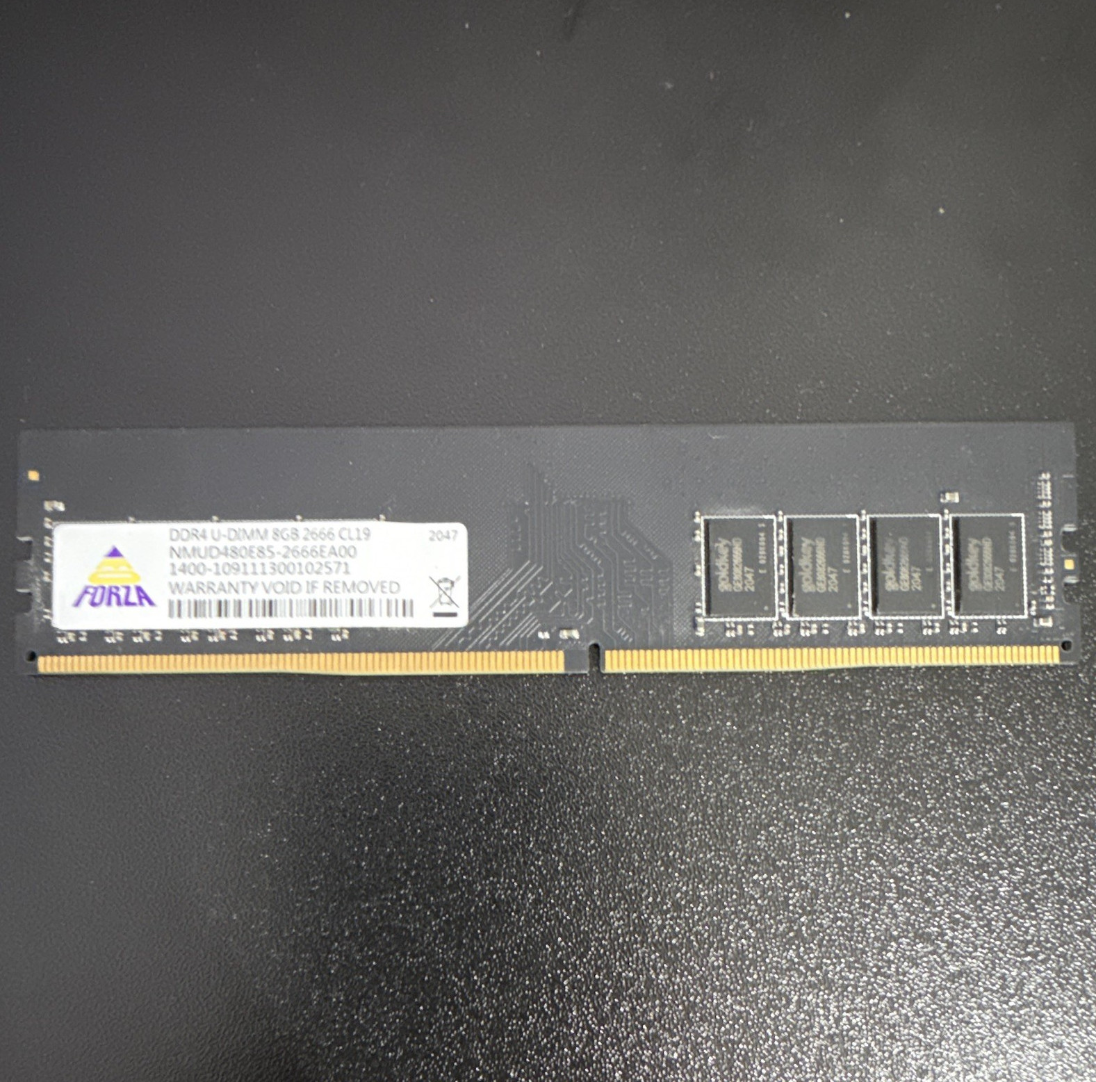 FORZA 8GB DDR4-2666 PC4-21300 288-Pin UDIMM Desktop RAM 1x8GB