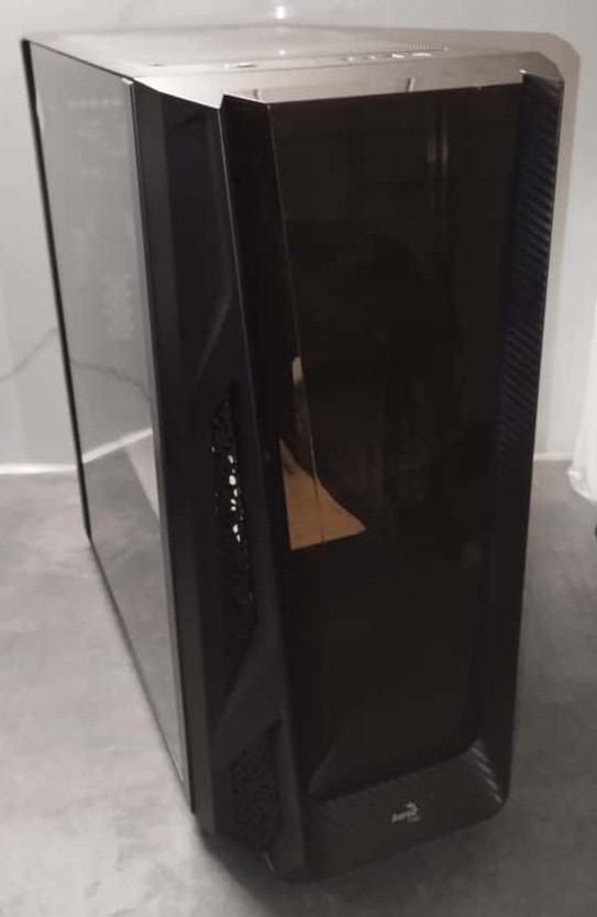 aeroCool NightHawk Duo PC Tower Case Black ATX