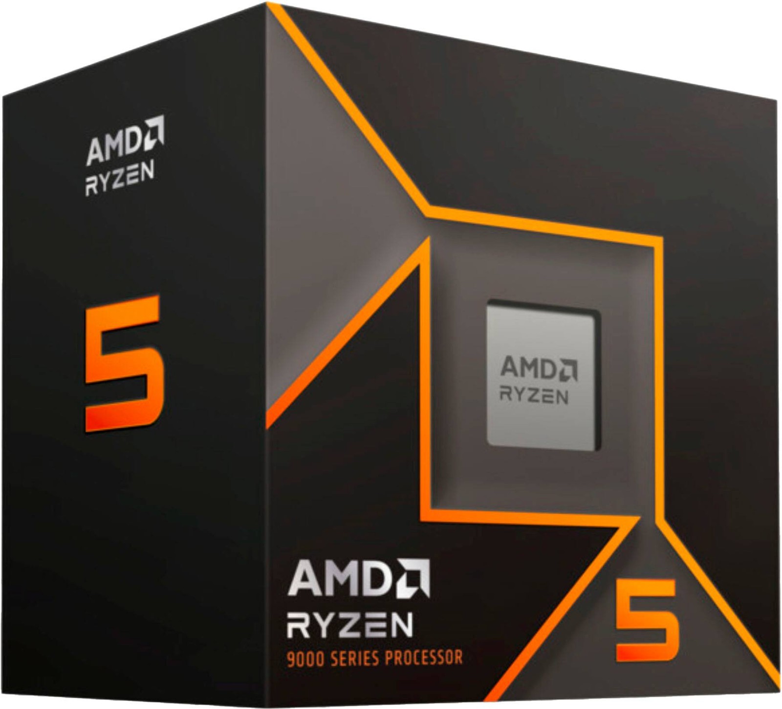 AMD Ryzen 5 9600X 6-Core Processor, Radeon Graphics, 6 Core, 12 Thread, 65W A…