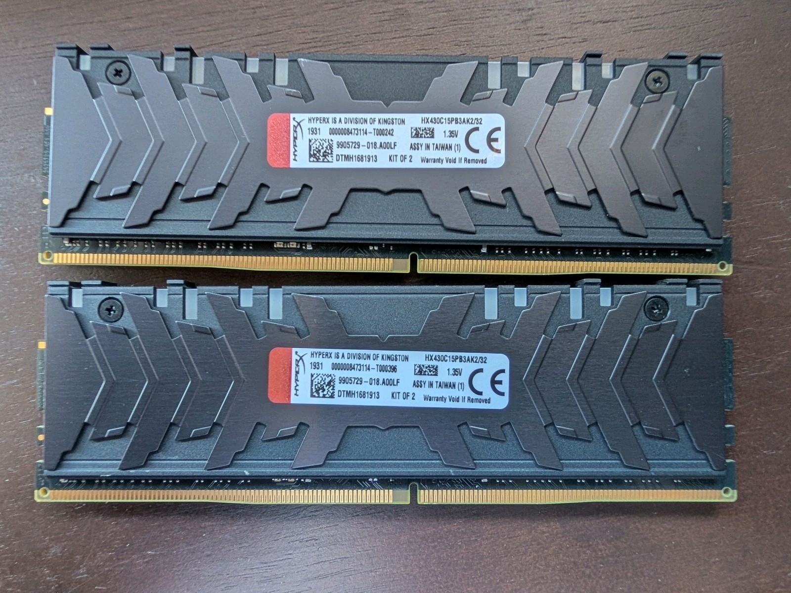HyperX Predator RGB 32GB (2×16GB) DDR4-3000 – HX430C15PB3AK2/32