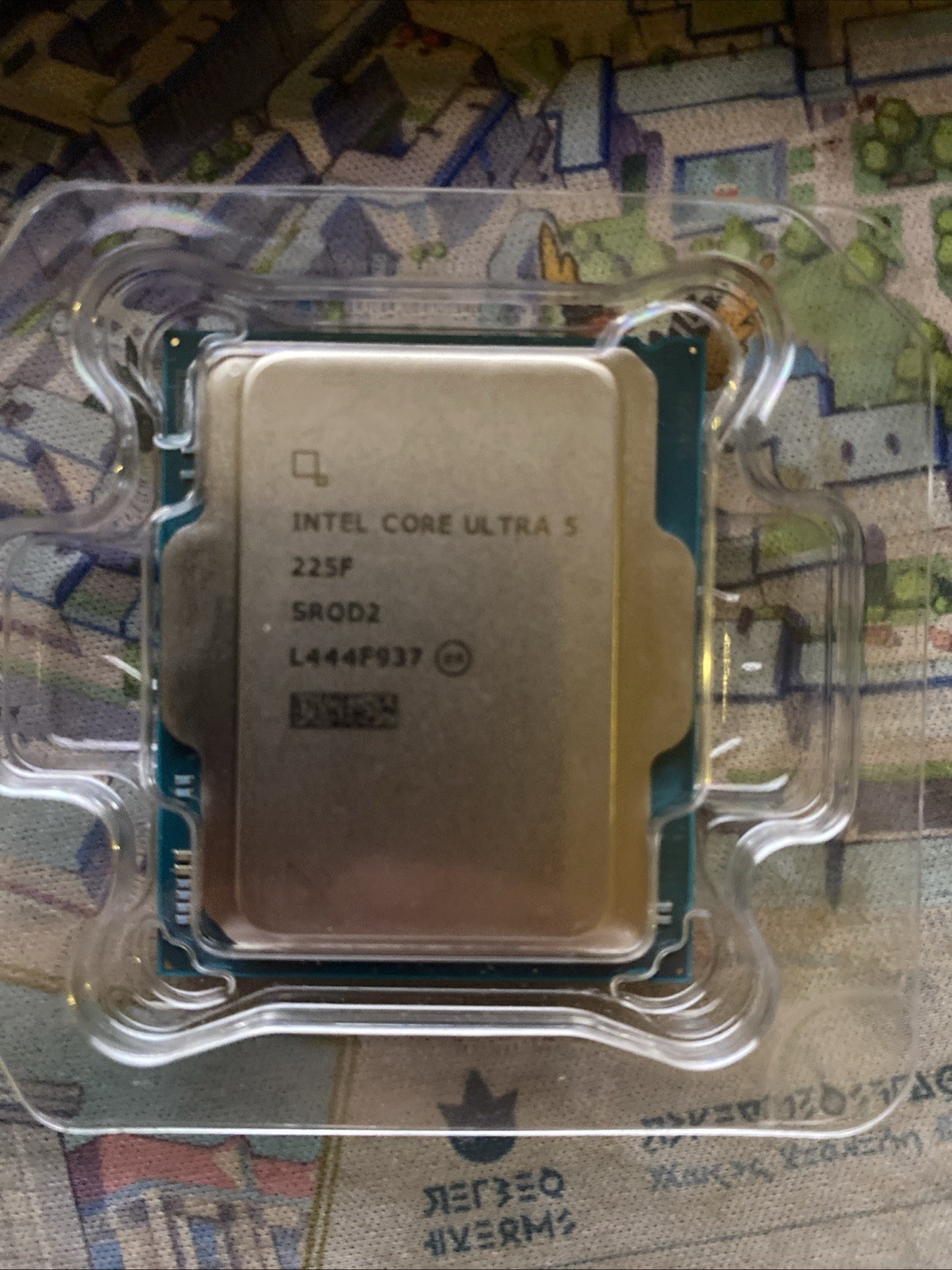 Intel Core Ultra 5 225F Processor 4.90 GHz OEM Tray CPU SRQD2 AT8076806416