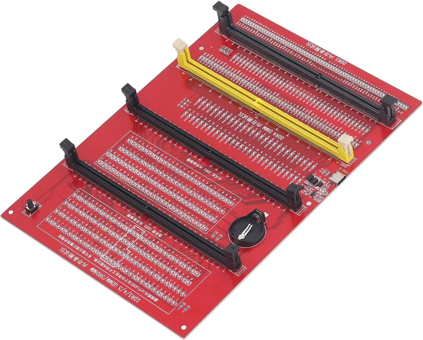 4in1 DDR3/DDR4/DDR5UDMM/DDR5RDIMM Memory Diagnostic Tester Card RAM Analyzer