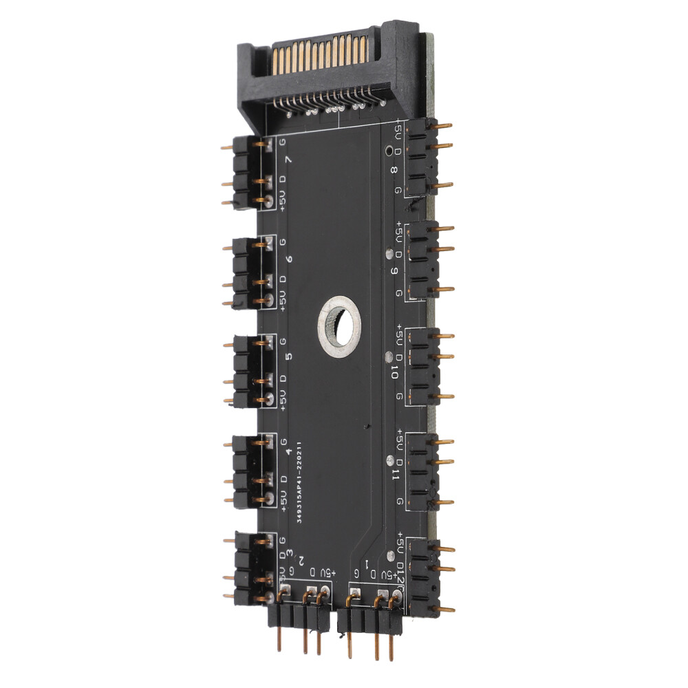 Electronic Rgb Hub Professional Argb Multi-use Fan Controller