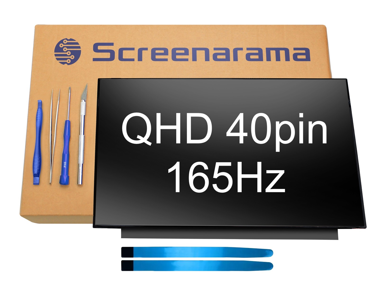 Lenovo LOQ 15APH8 Model 82XT 165Hz QHD IPS LCD Screen + Tools SCREENARAMA *FAST