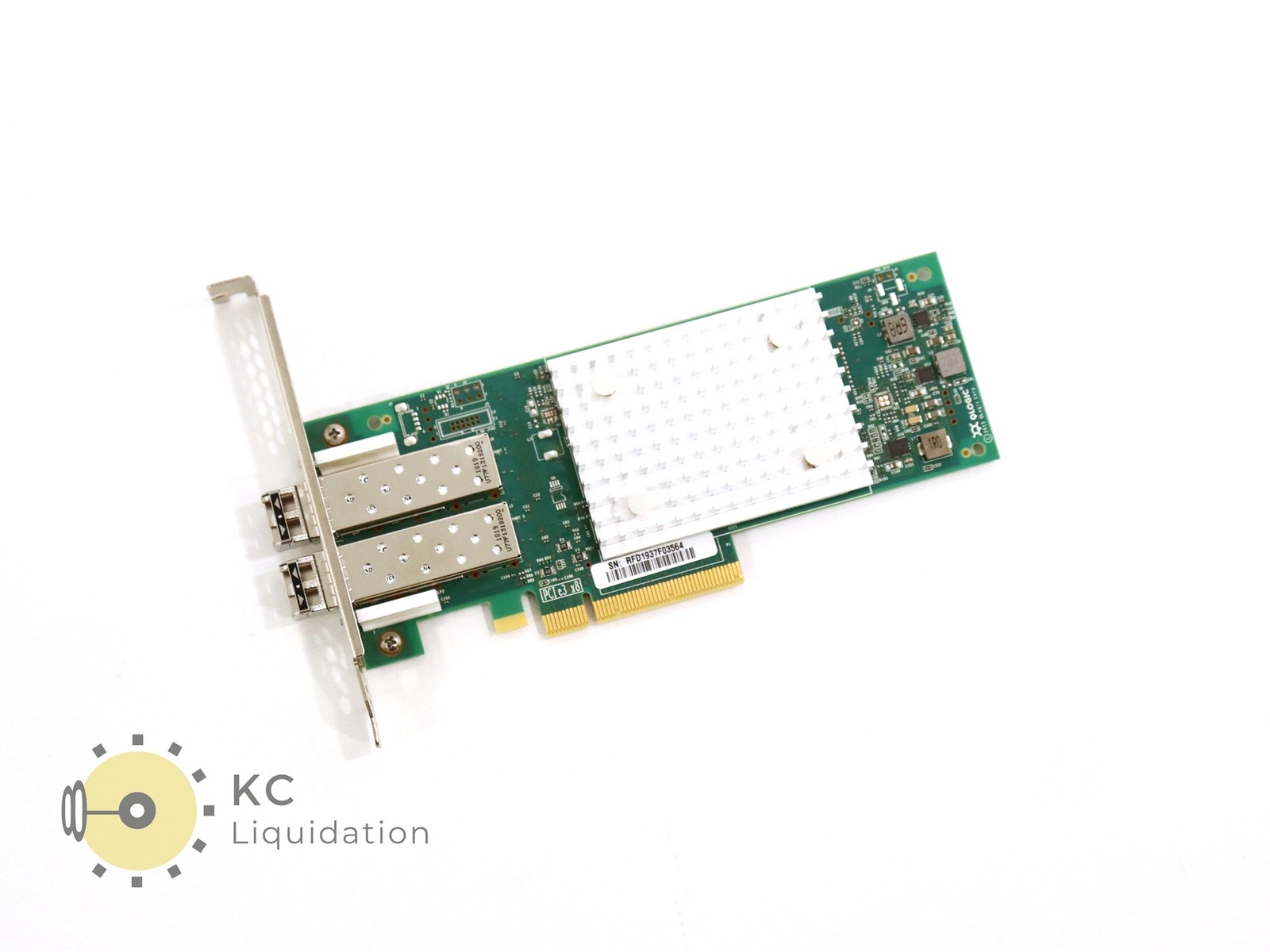 Dell QLogic 0YCVFG QLE2692 2-Port 16Gbps SFP PCIe Host Bus Adapter