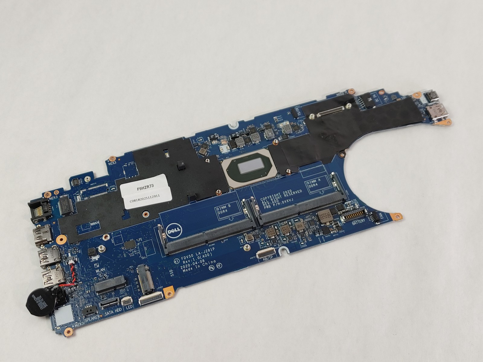 Dell Precision 3551 Core i5-10300H 2.50 GHz DDR4 Motherboard 93YRG