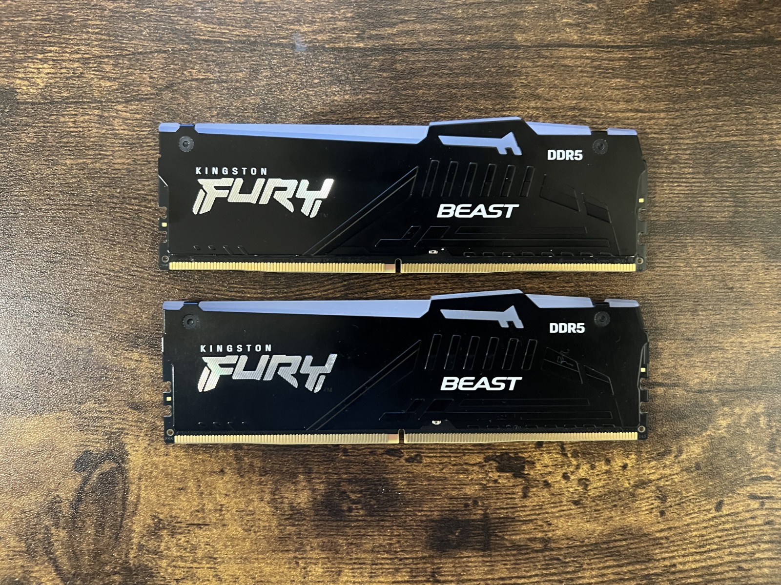 64GB (2x32GB) DDR5-6000MHz CL40 Kingston FURY Beast RGB RAM Memory