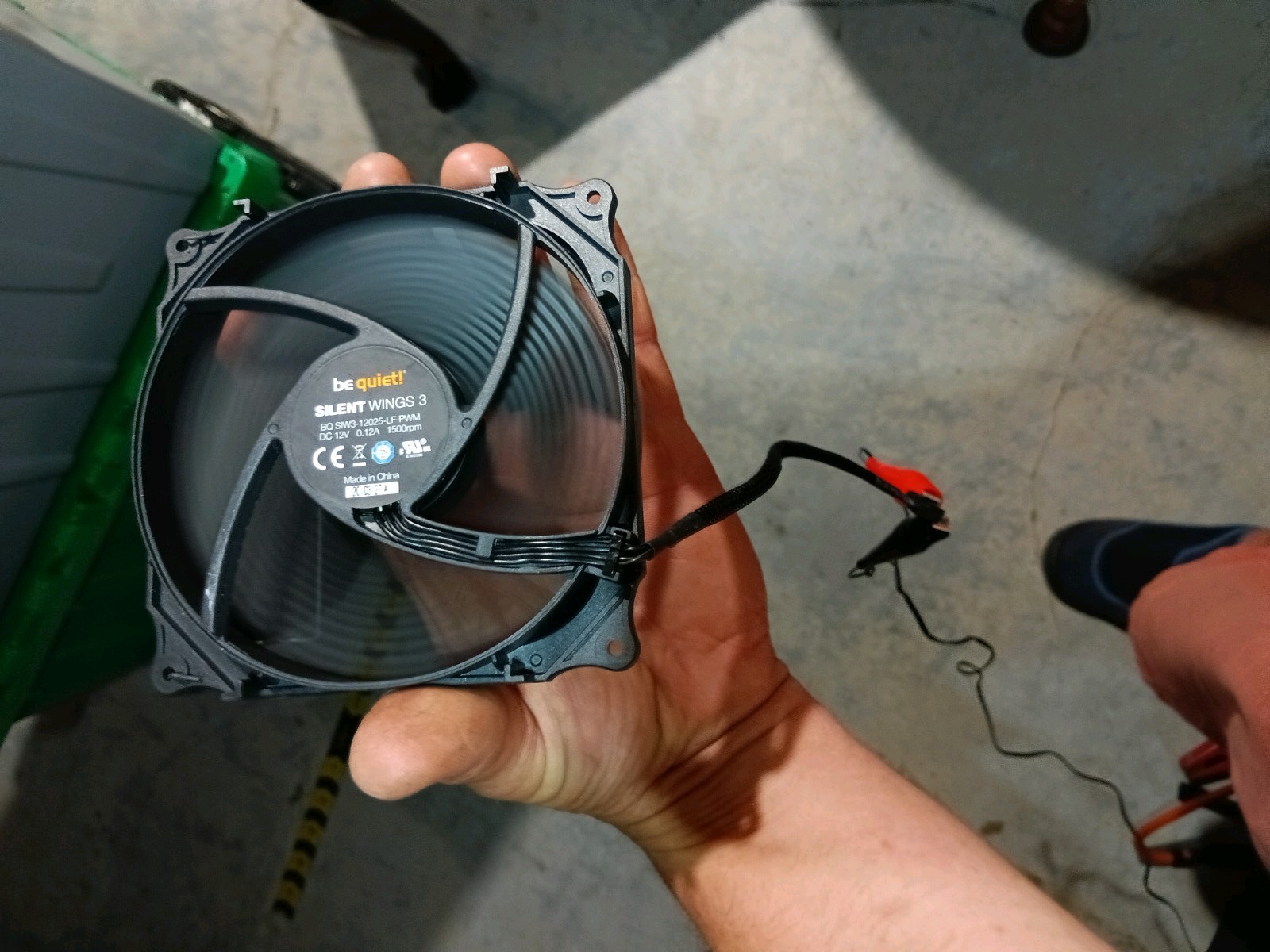 Be Quiet Silent Wings 3 12vdc 0.12amp 1500rpm Computer Cooling Fan TESTED