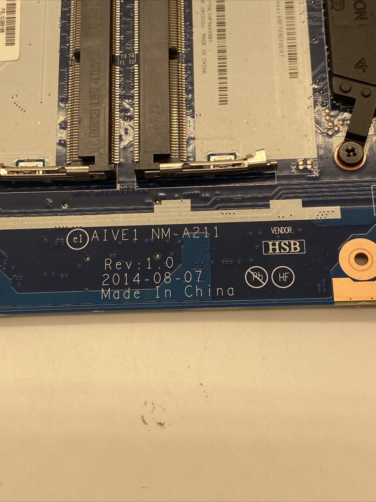Lenovo ThinkPad E460 Motherboard 00UP260 Intel 2.5 GHz Core i7-6500U DDR3L