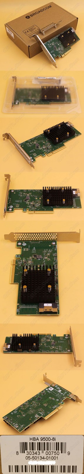 New BroadCom 9500-8i Tri-Mode HBA Card Storage Adapter US-SameDayShip