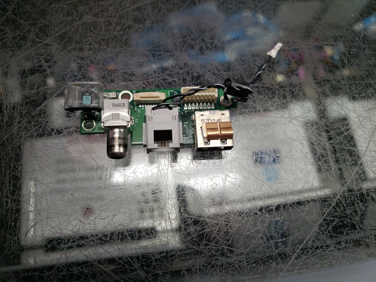 APPLE A1107 PowerBook G4 17″ powerjack 820-1617-A free ship