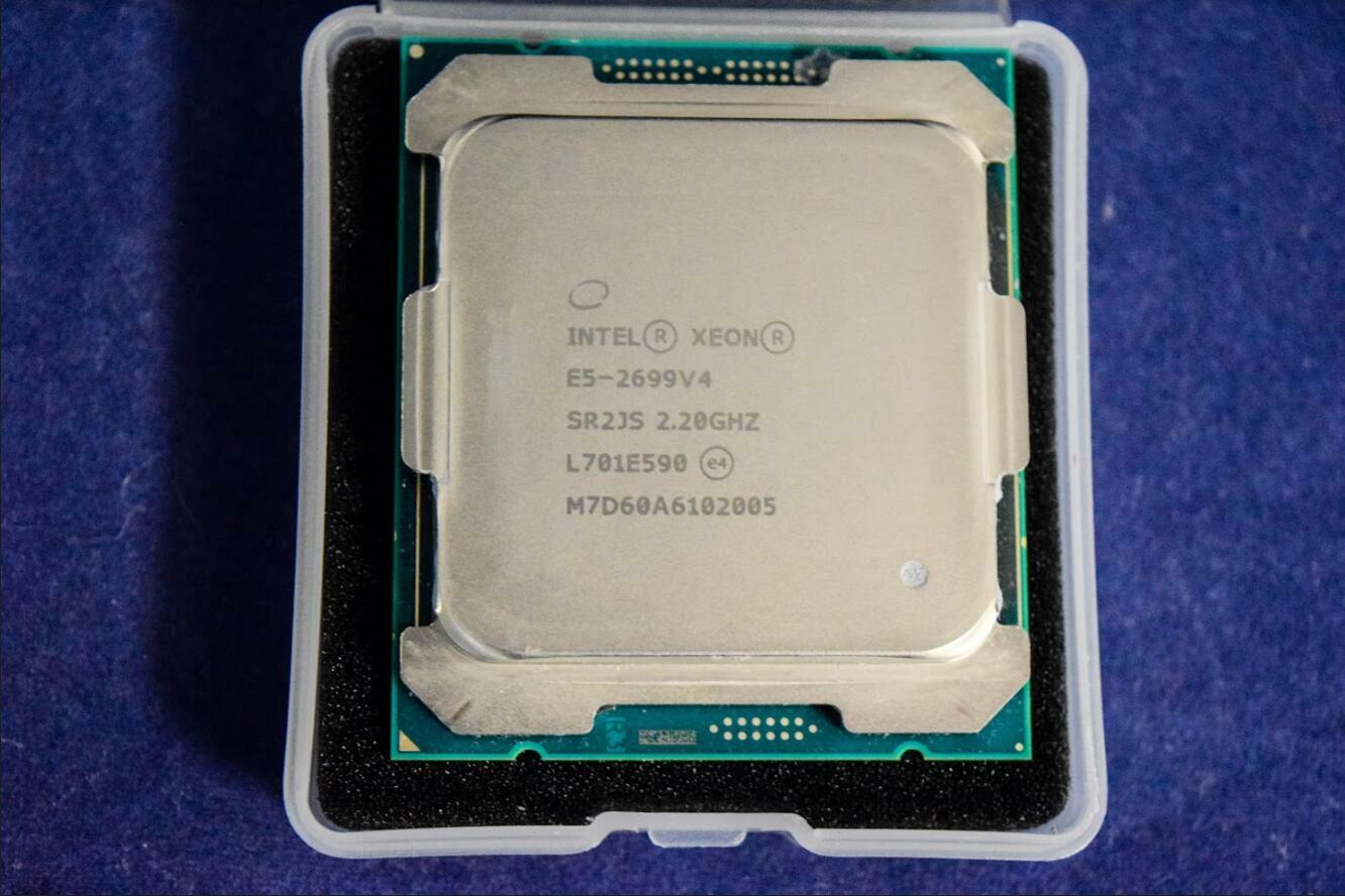 E5-2699V4 Compatible Intel Xeon CPU 55M Cache, 2.20 GHz SR2JS CM8066002022506