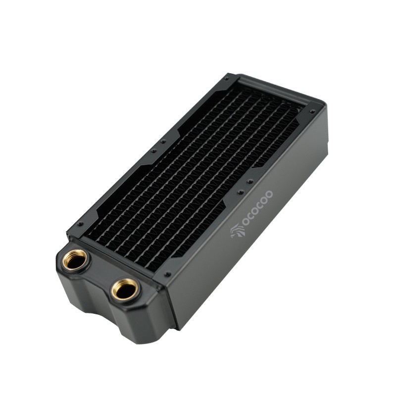 OCOCOO 160MM Radiator Copper Water Cooling G1/4 thread Computer DIY Systems