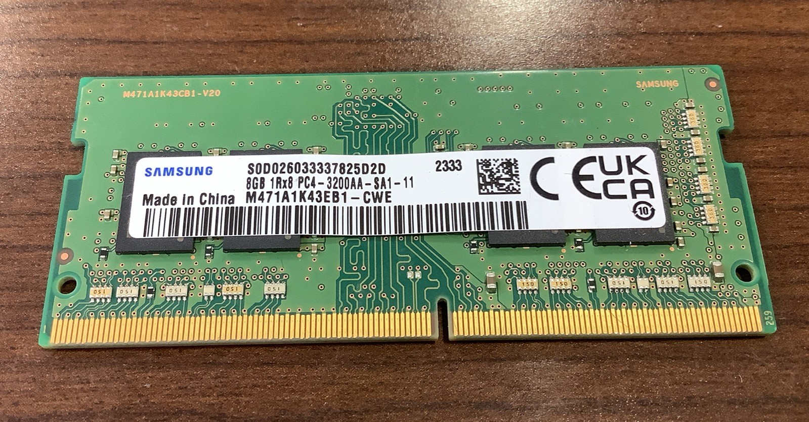 Samsung 8GB DDR4 3200MHz PC4‑25600 SO‑DIMM Laptop RAM TESTED