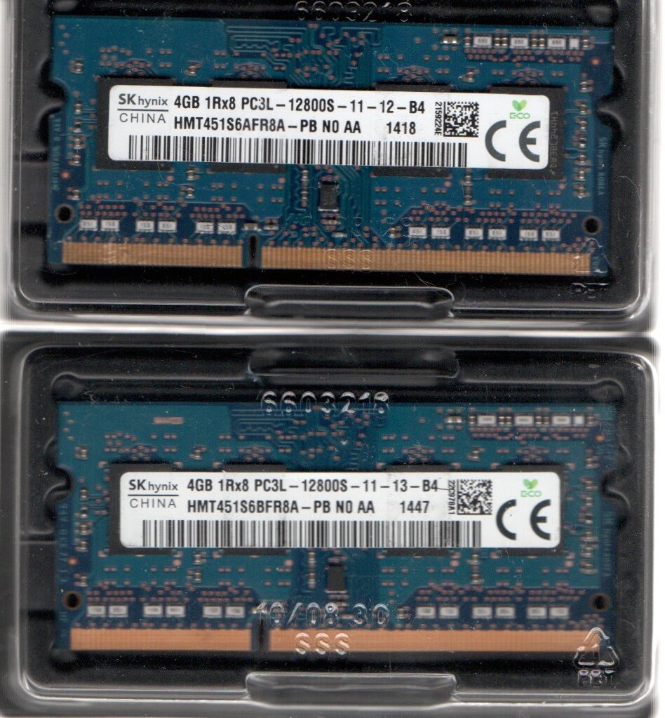 New 8GB (2x4GB) Dell Latitude E5410 E5420 E5510 E5520 DDR3L Laptop RAM Memory