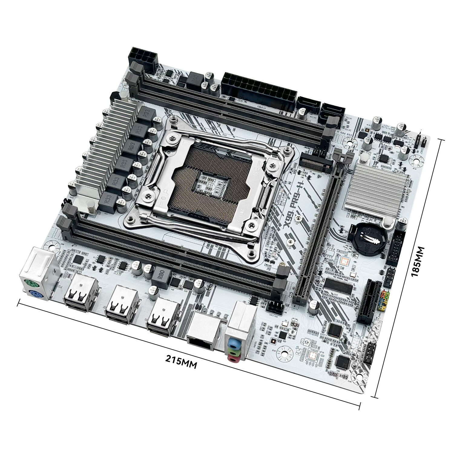 LGA 2011-3 X99 PR9 Gaming Motherboard For Intel XEON E5 V3 V4 4 DDR4 ECC REG RAM