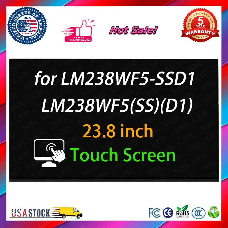 23.8″ for LM238WF5-SSD1 LM238WF5(SS)(D1) Display Panel (Only for Touch Version)