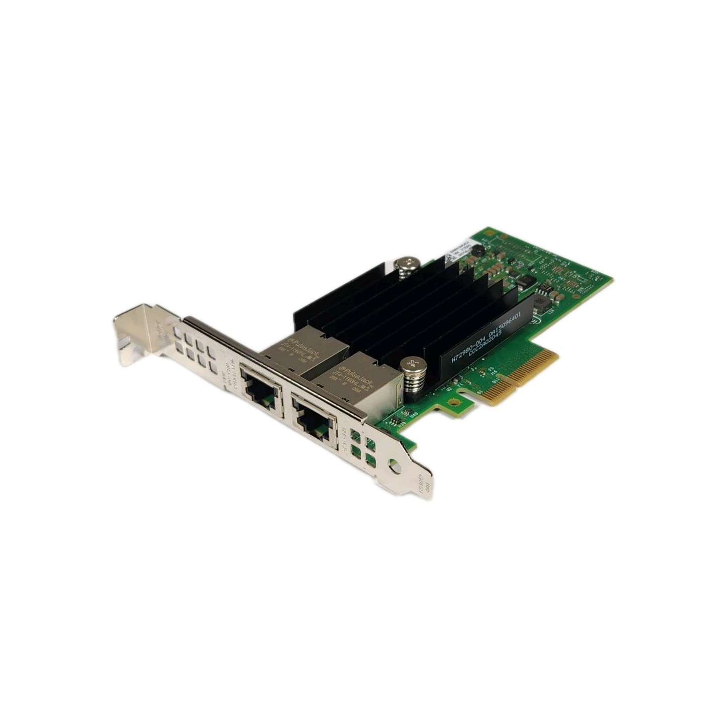 Dell Intel X550-T2 Dual / 2 Port 10Gbase-T RJ45 PCIe NIC Full-Height FH 4V7G2