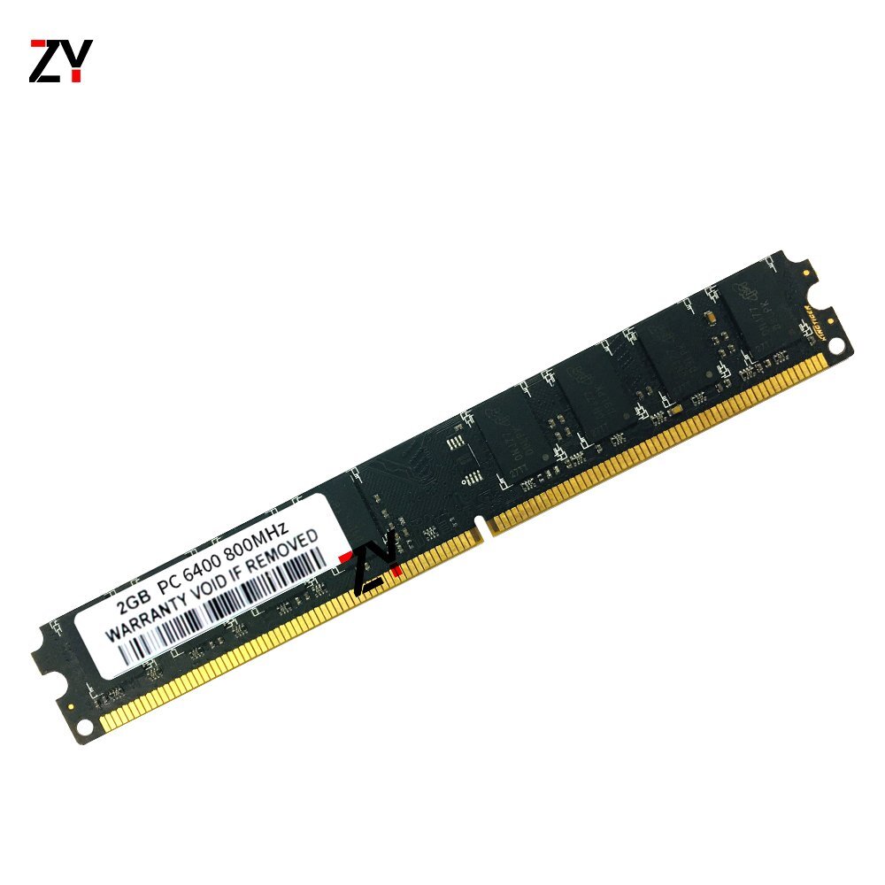 2GB 1GB DDR2 PC2-6400U 800MHz 1.8V CL6 NON-ECC Computer DIMM RAM Desktop Memory