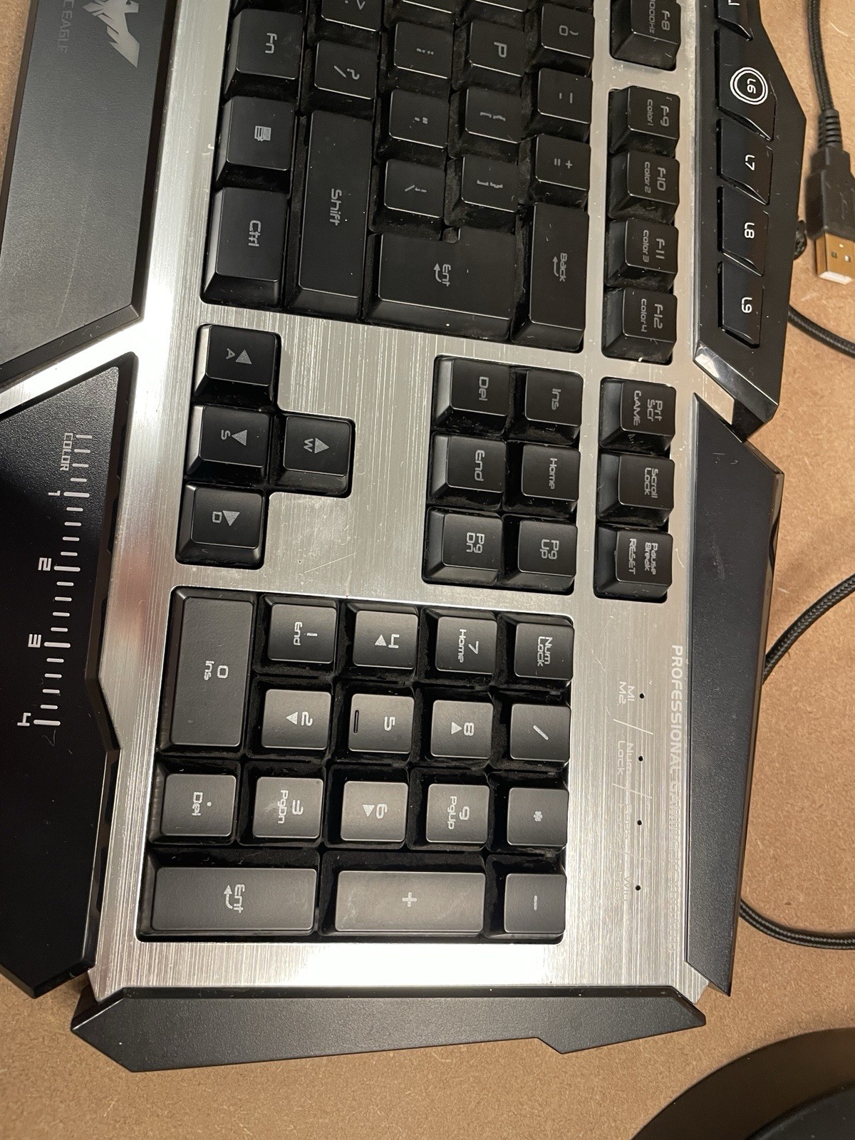 Magic Eagle Gaming Keyboard – Havic Software Available Online For Assigning Keys