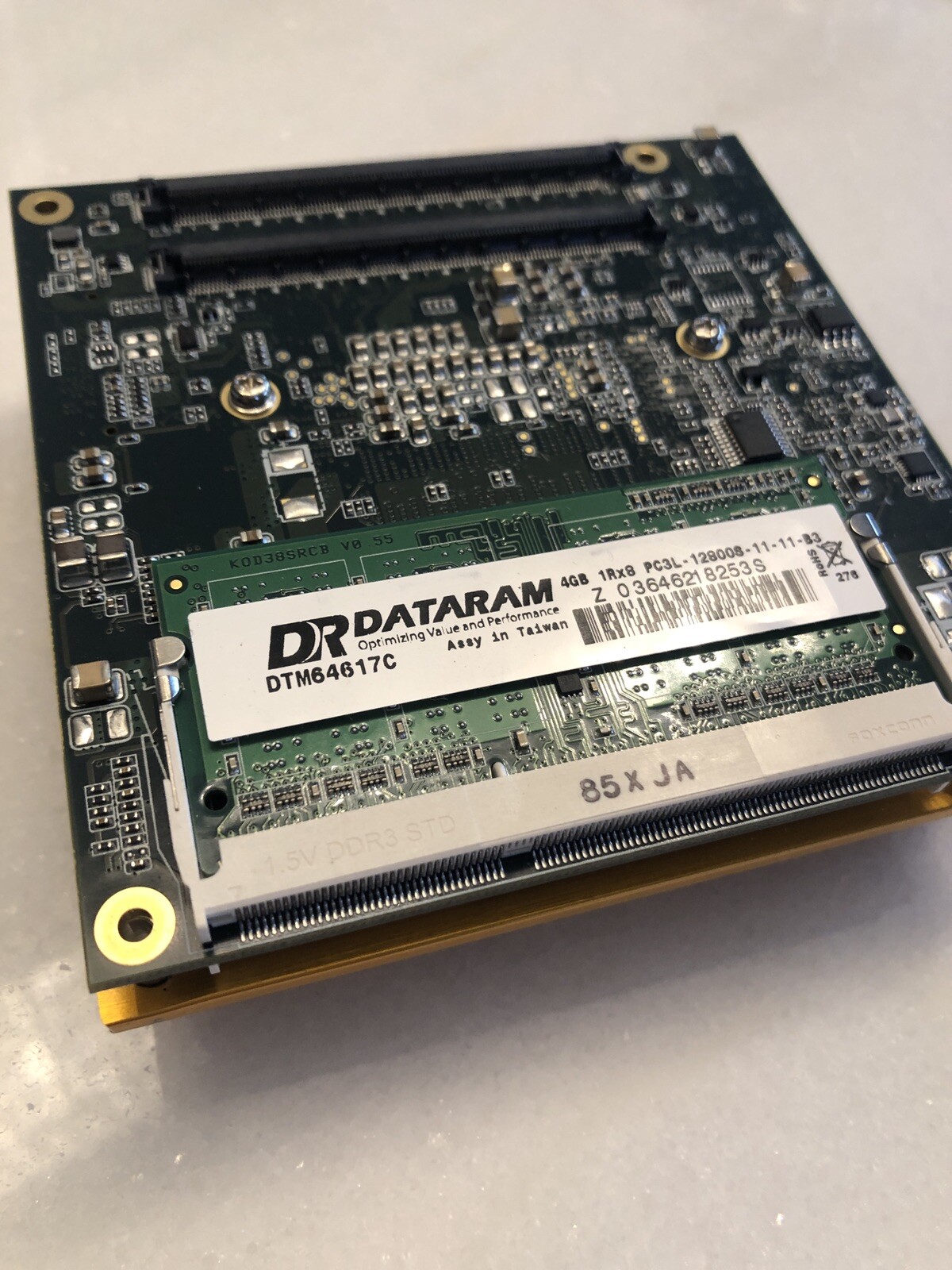 Heatsink + CPU + Motherboard + Ram