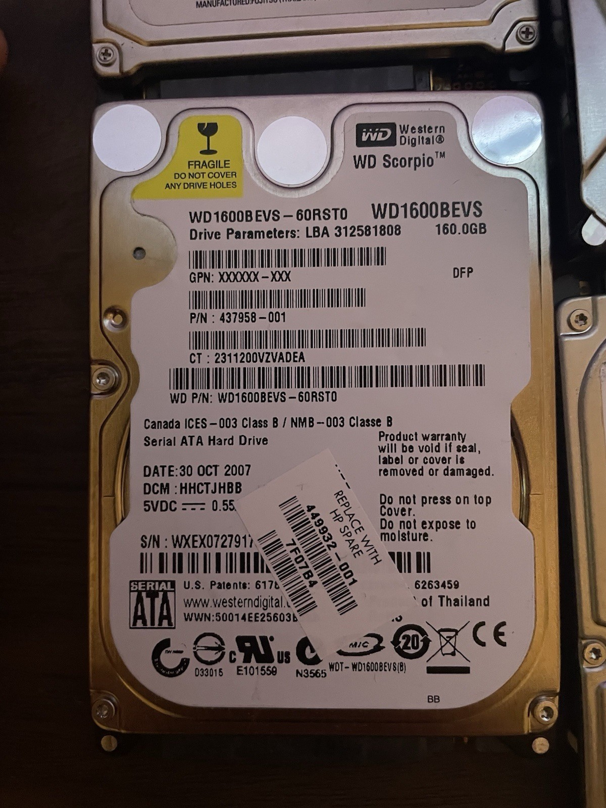 Lot of computer components