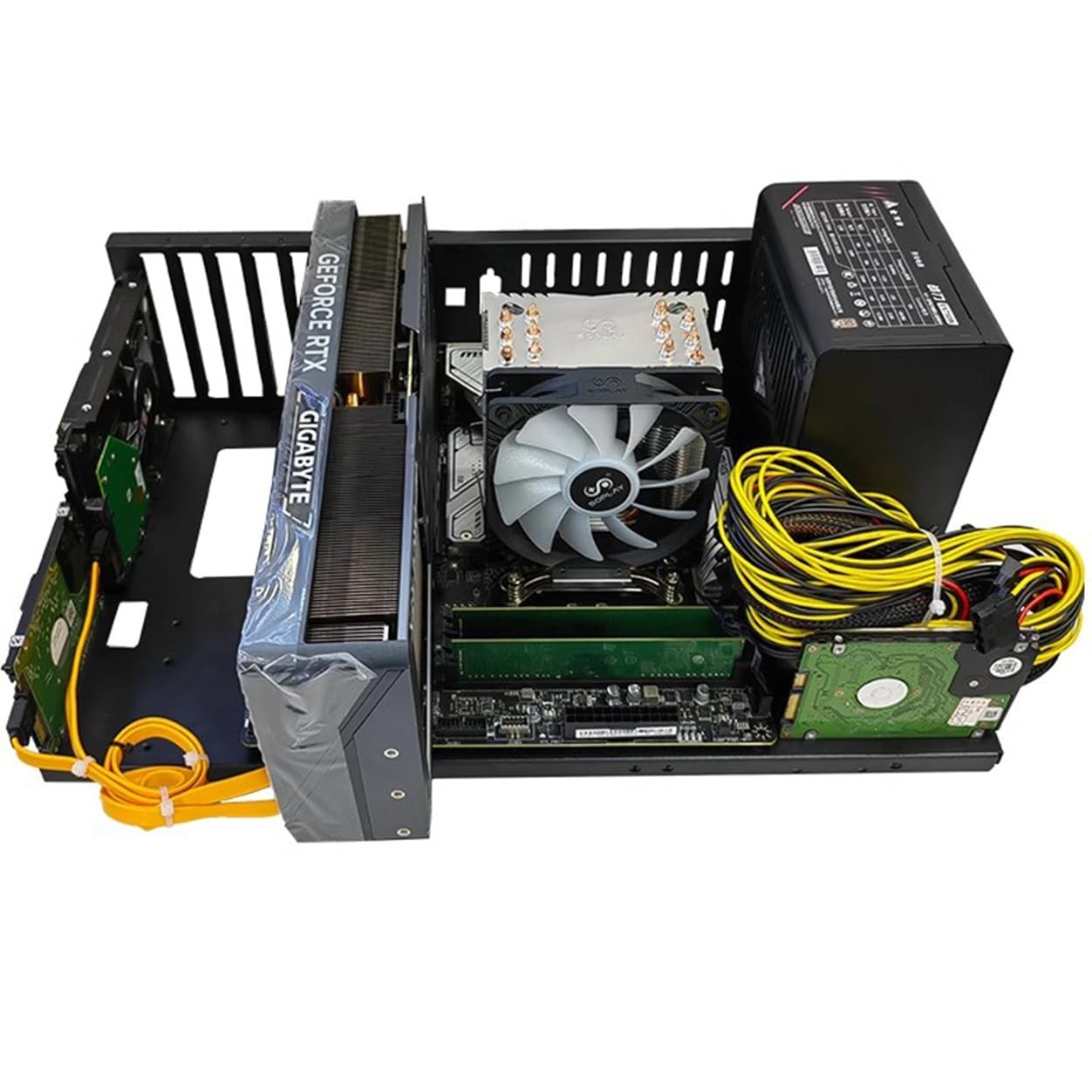 Open Air Frame ATX PC Test Bench Chassis Rack DIY Gaming Computer Case