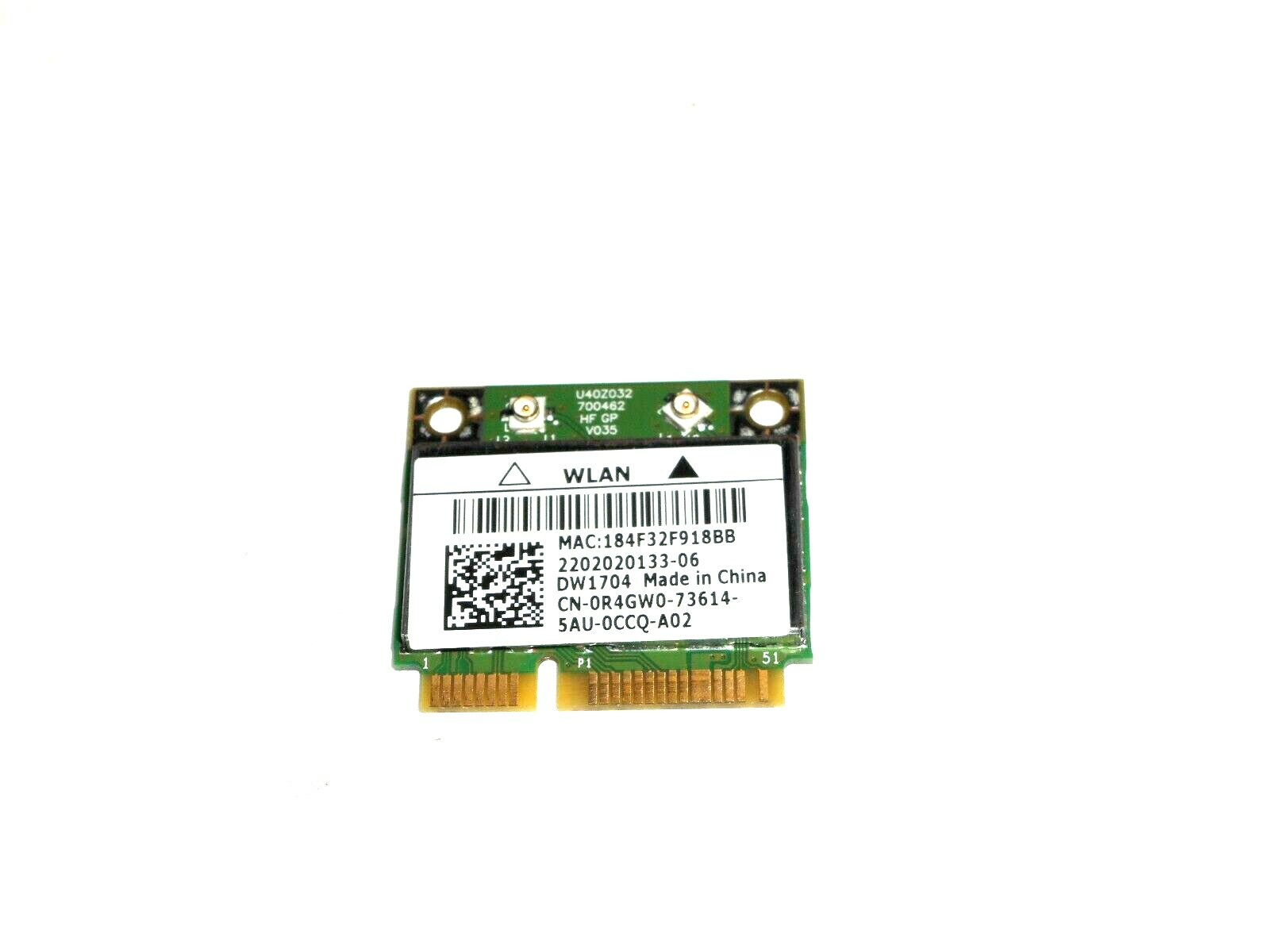 NEW ORIGINAL Dell Wireless WiFi Bluetooth Card AMB02 BCM943142HM R4GW0