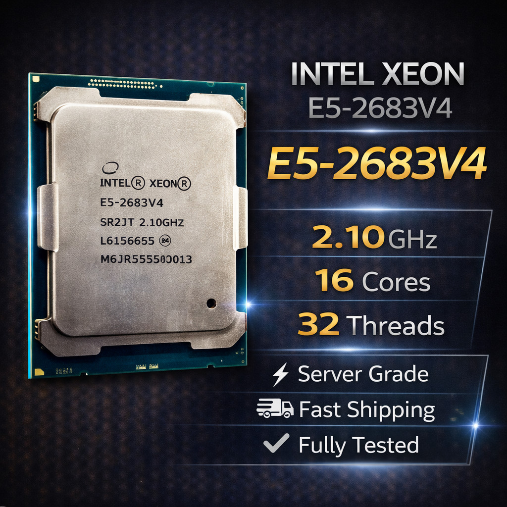 Intel Xeon E5-2683 v4 2.10GHz 16-Core 32-Thread LGA2011-3 Server CPU SR2JT