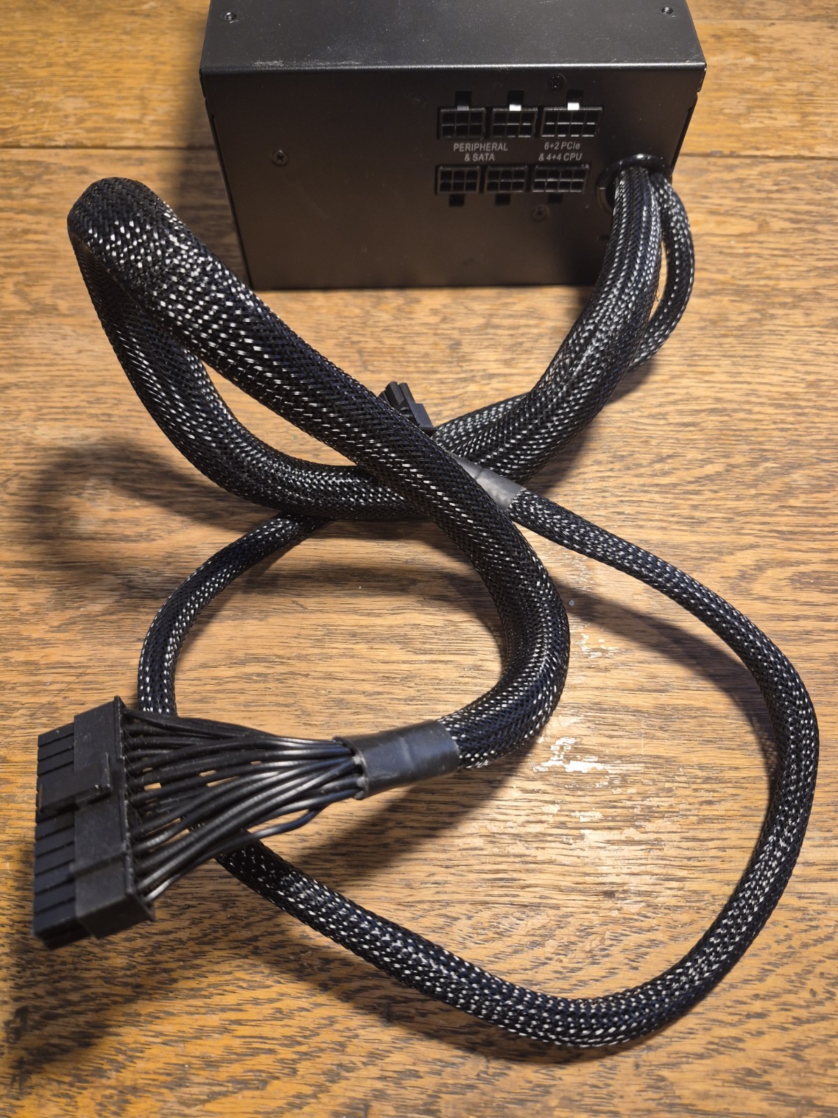 Corsair CX750M 750W 80 Plus Bronze Semi-Modular Power Supply COMPLETE