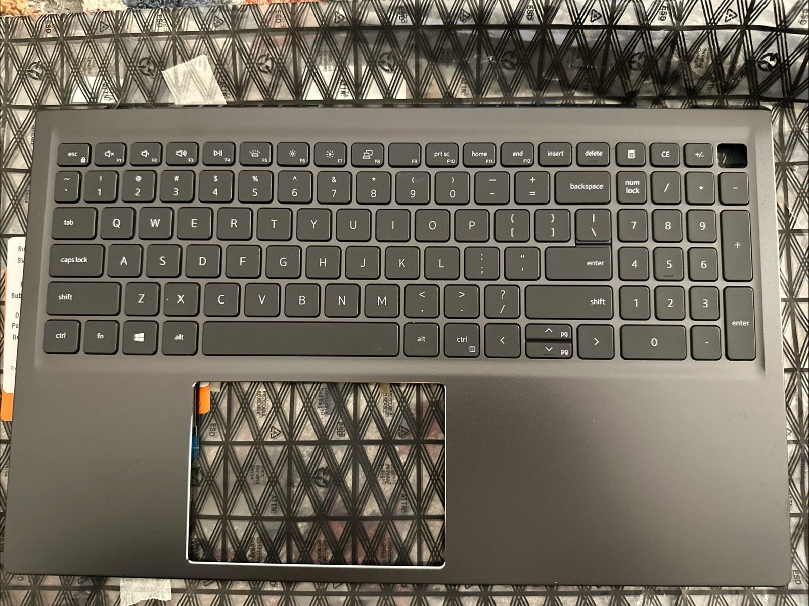 Dell Vostro 15 5510 5515 Palmrest w/Backlit KBD 0JVYYX US B13