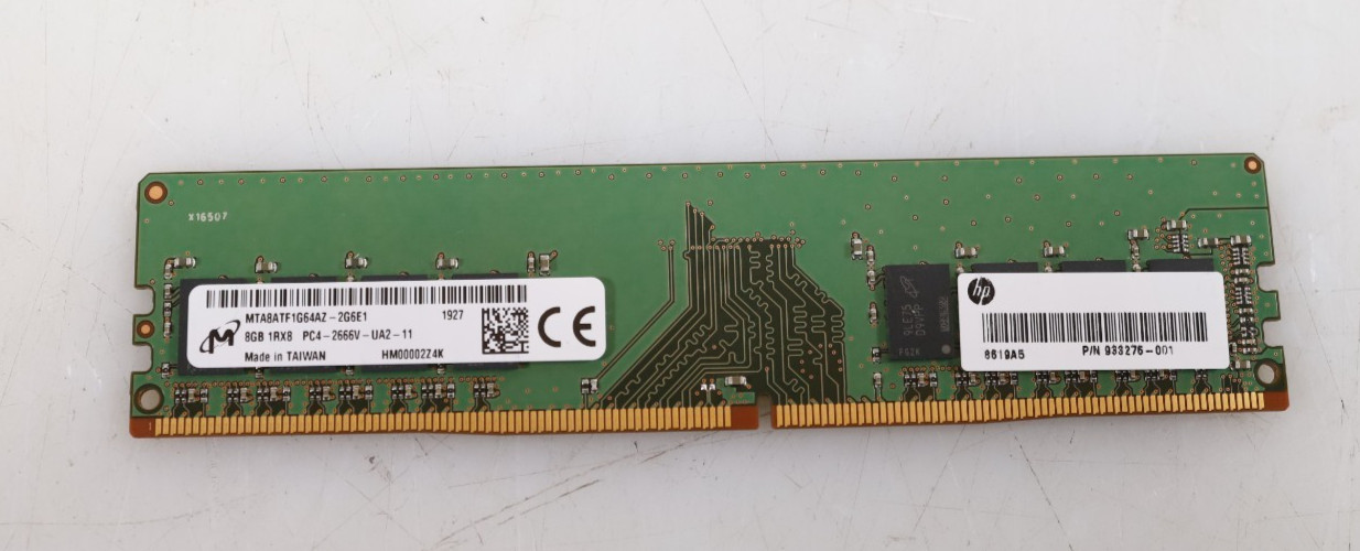 8GB Micron MTA8ATF1G64AZ-2G3H1 DDR4 PC4-2400T UDIMM Memory