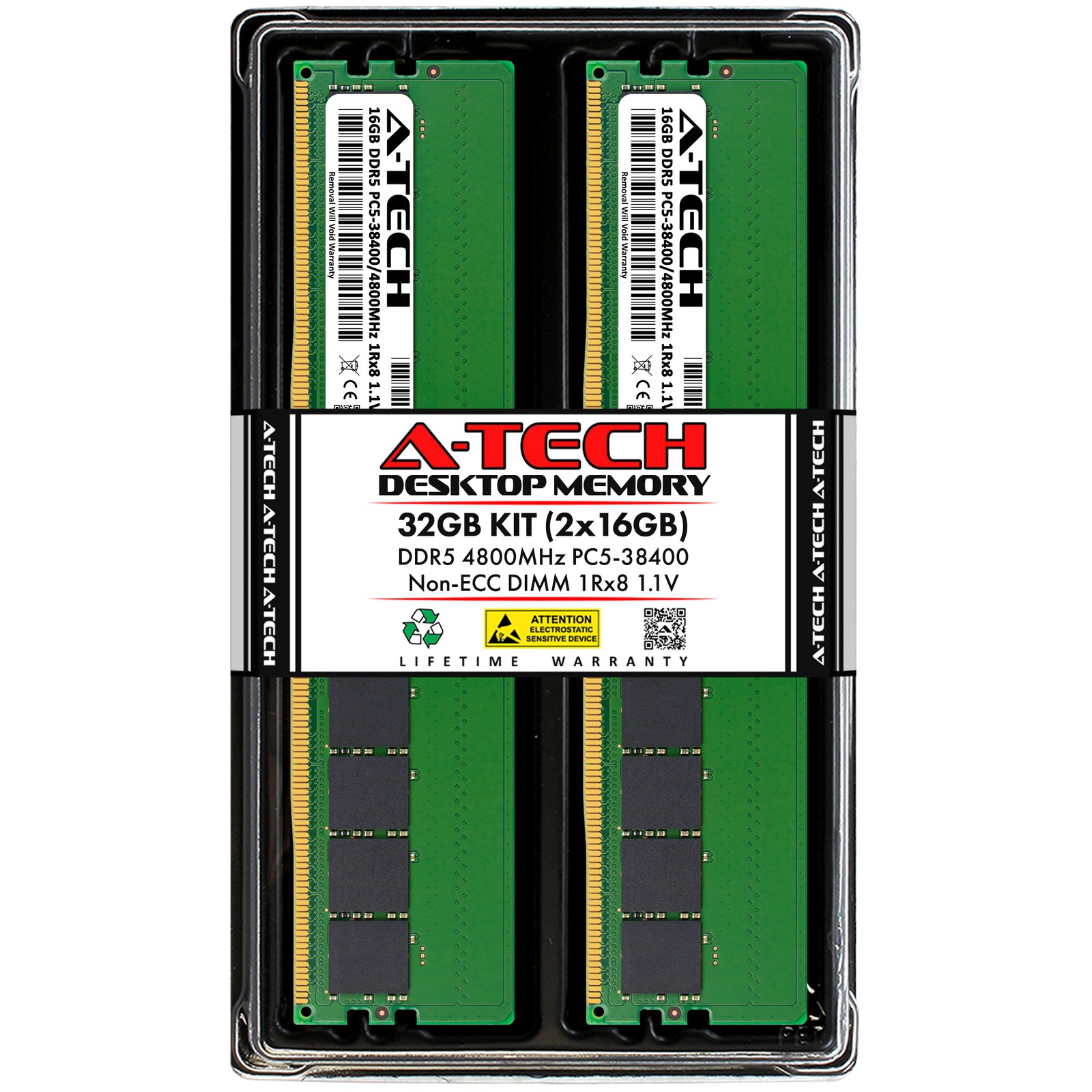32GB 2x 16GB DDR5-4800 Dell OptiPlex 7000 Tower XE4 Tower Memory RAM