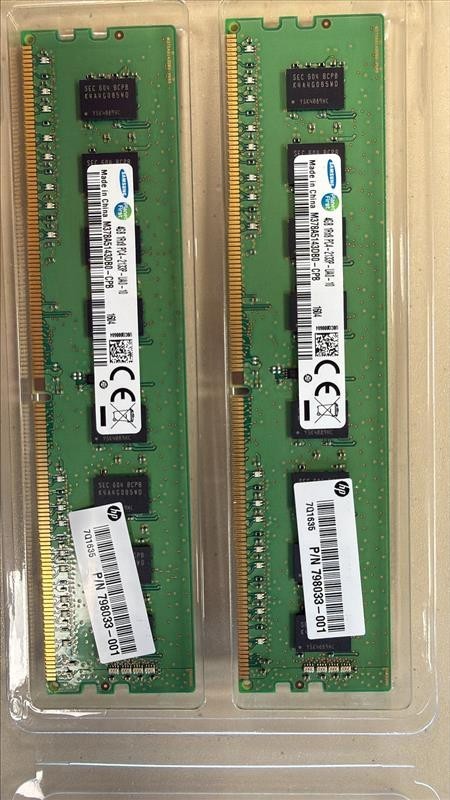 Samsung 4GB DDR4 2133MHz PC4-17000 (PC4-2133P) CL15 UDIMM 1Rx8 Single Rank 1.2V